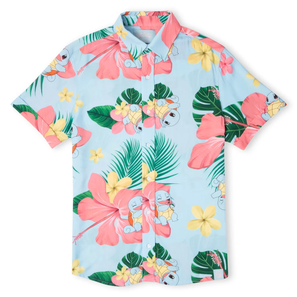 Pokémon Squirtle Print Shirt - Blue - M Image 1