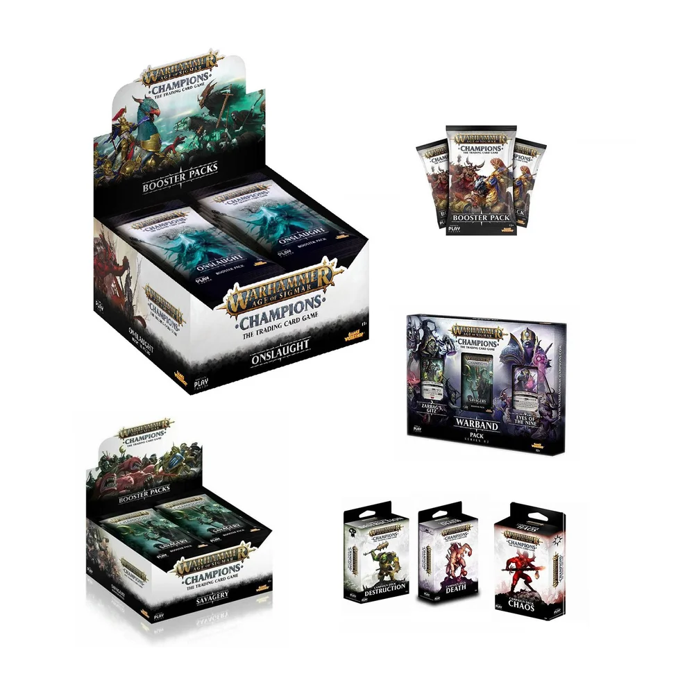 Warhammer Age of Sigmar Deluxe Trading Card Game Mega Bundle (Part II) Image 1
