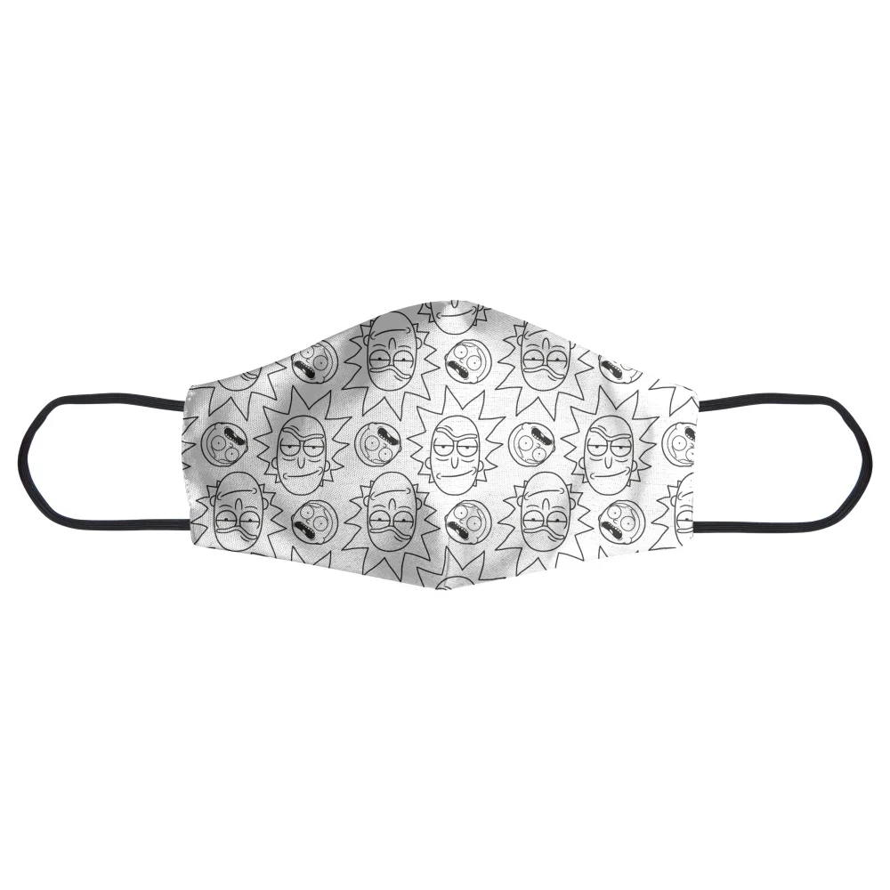 Rick And Morty Face Mask - S Image 1