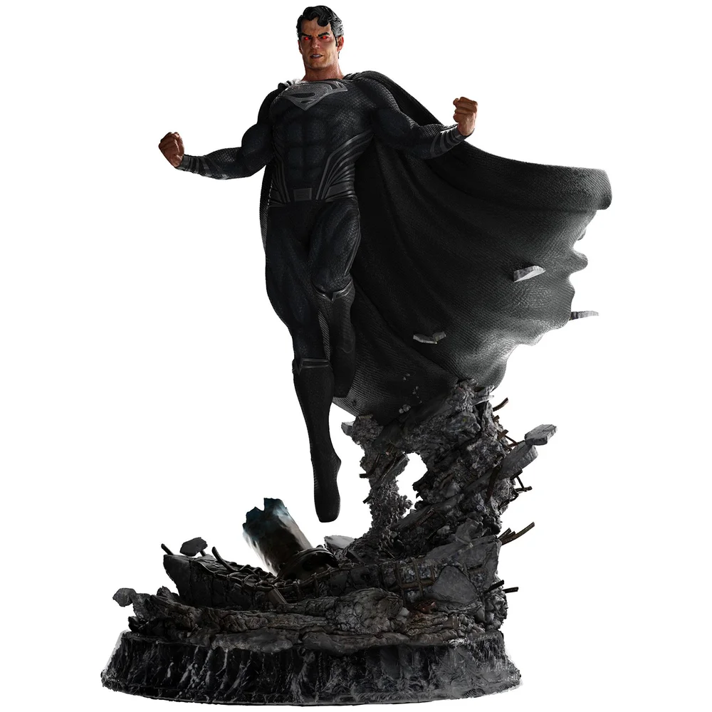 Weta Workshop Zack Snyder's Justice League Statue 1/4 Superman Black Suit 65 cm Image 1