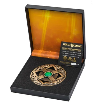 DUST! Mortal Kombat Limited Edition Amulet Of Shinnok Prop Replica - 500 UNITS ONLY! - Zavvi Exclusive