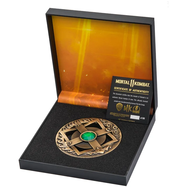 DUST! Mortal Kombat Limited Edition Amulet Of Shinnok Prop Replica - 500 UNITS ONLY! - Zavvi Exclusive