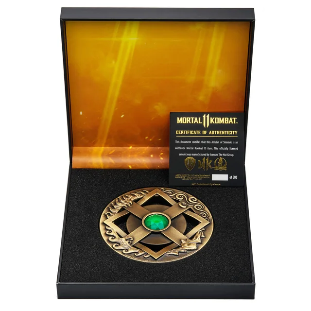 DUST! Mortal Kombat Limited Edition Amulet Of Shinnok Prop Replica - 500 UNITS ONLY! - Zavvi Exclusive