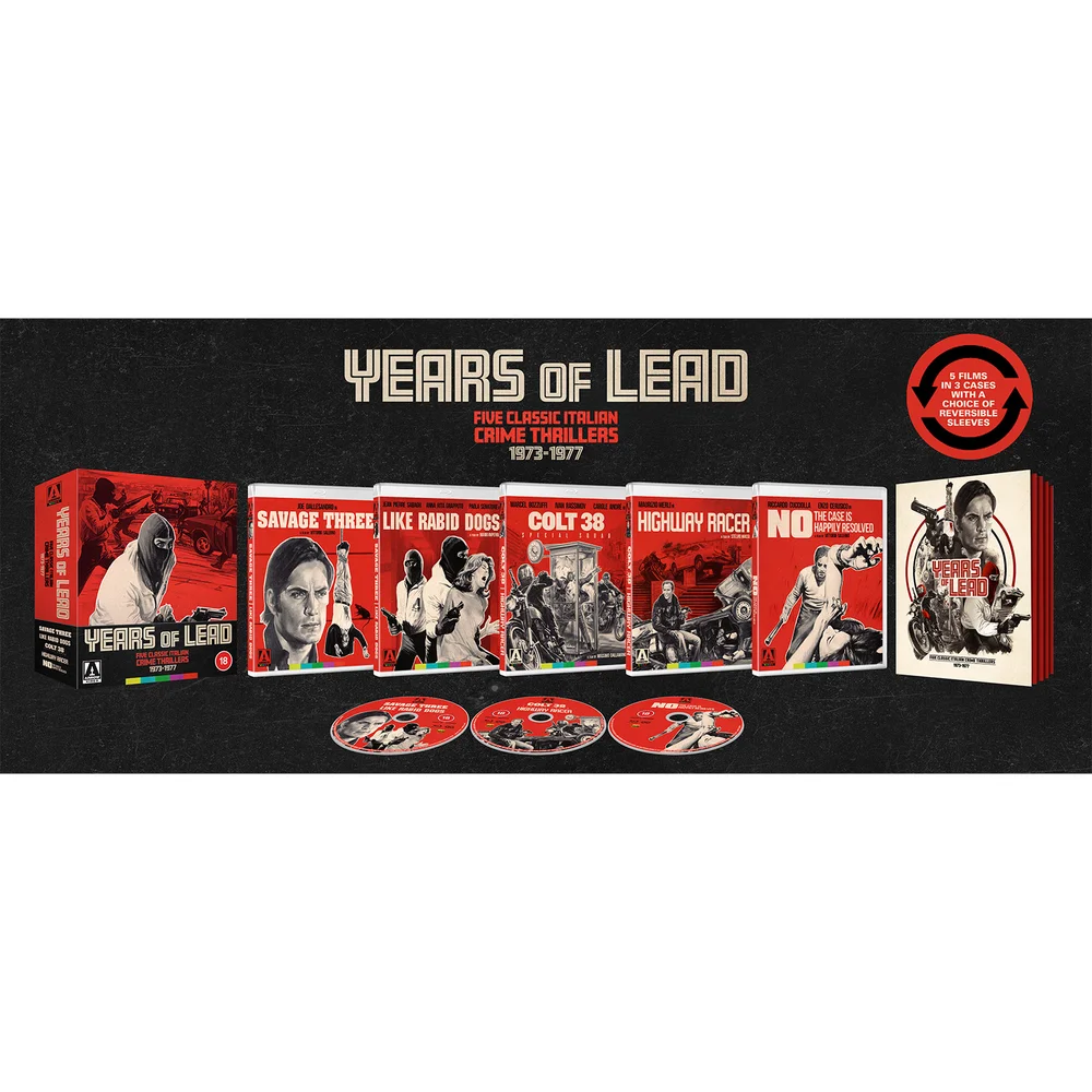 Years of Lead: Five Classic Italian Crime Thrillers 1973–1977 - Limited Edition Image 1