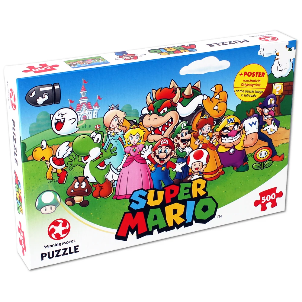 Super Mario Odyssey Jigsaw Puzzle 500 Pieces Image 1