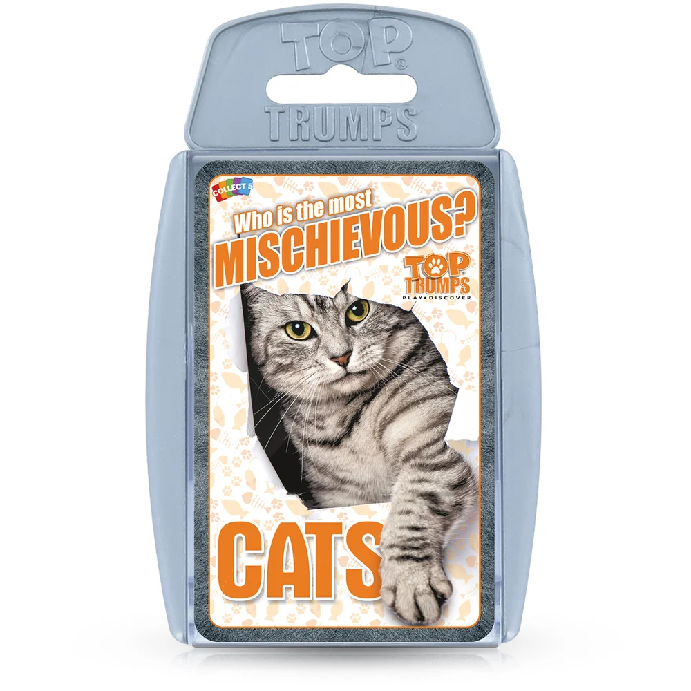 Top Trumps Card Game - Cats Edition Image 1