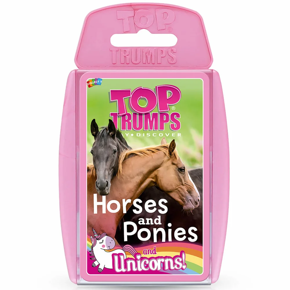 Top Trumps Card Game - Horses Ponies and Unicorns Edition Image 1