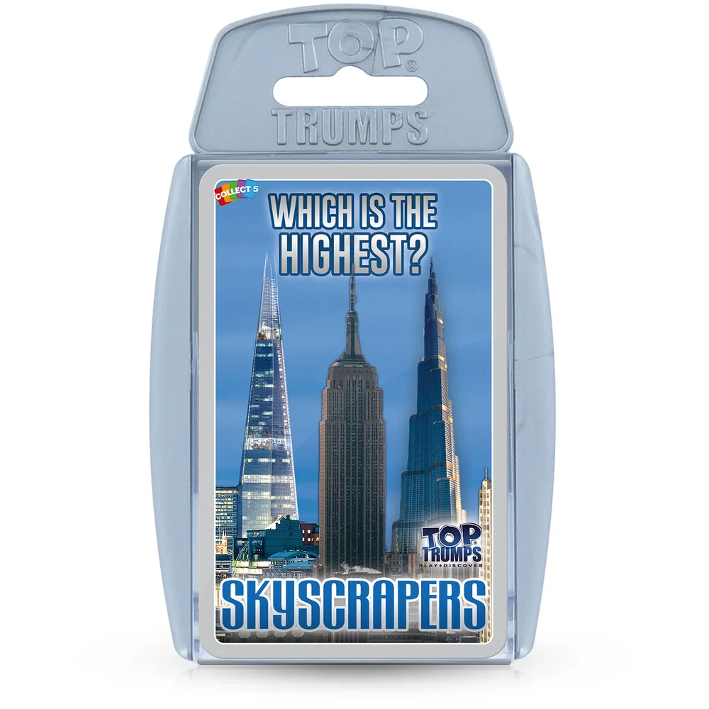 Top Trumps Card Game - Skyscrapers Edition Image 1