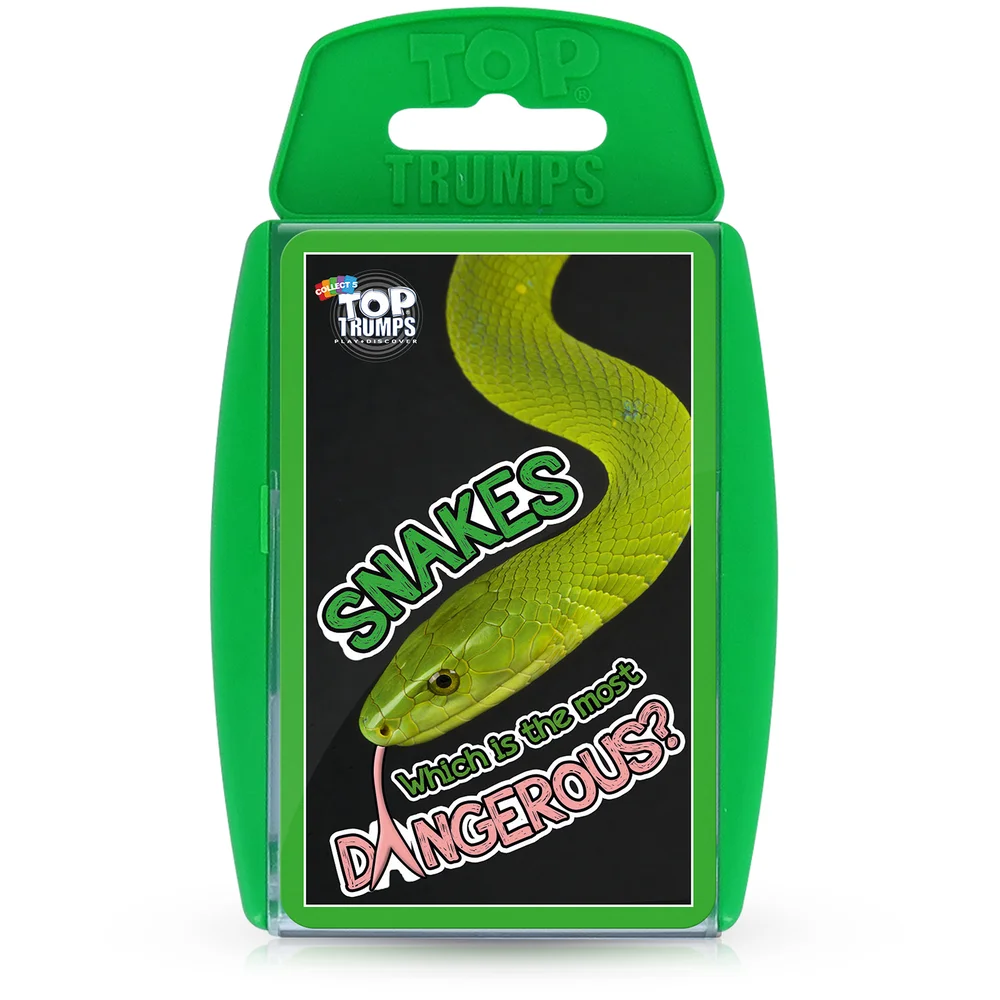Top Trumps Card Game - Snakes Edition Image 1