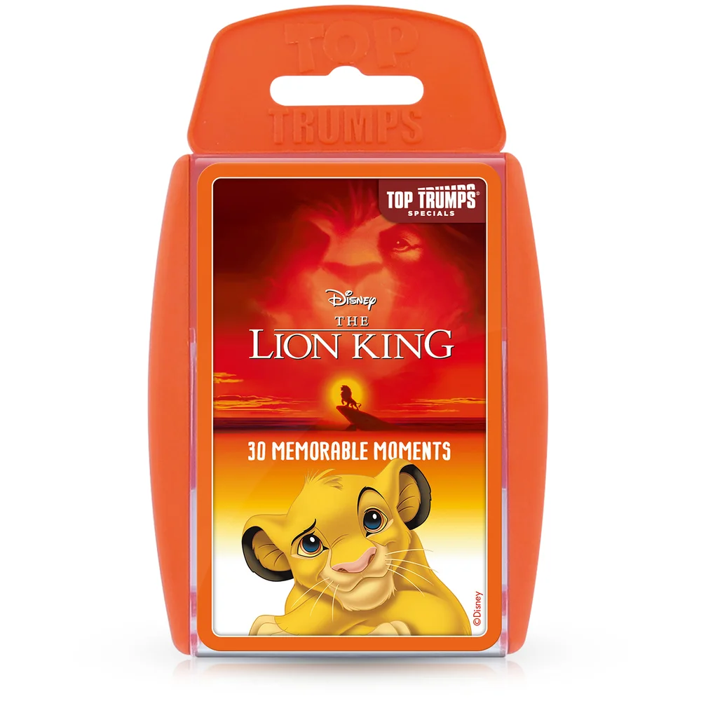Top Trumps Card Game - The Lion King Edition Image 1