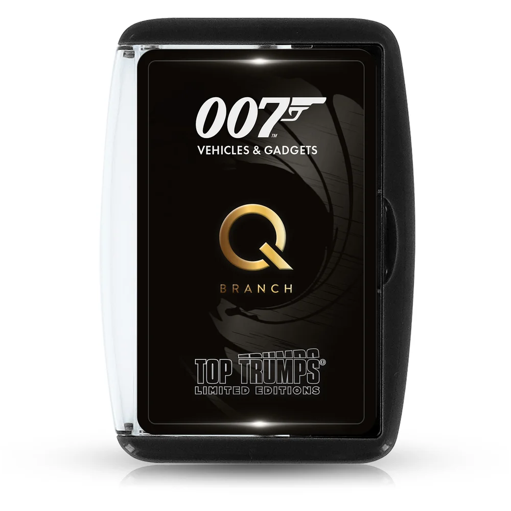 Top Trumps Card Game - James Bond Gadgets and Vehicles (Q Branch) Edition Image 1