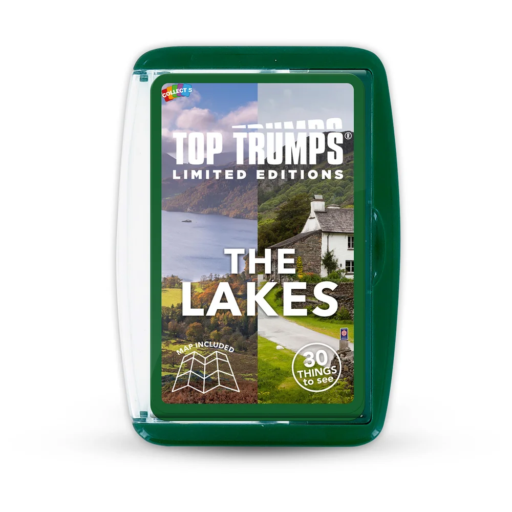 Top Trumps Card Game - The Lakes Edition Image 1