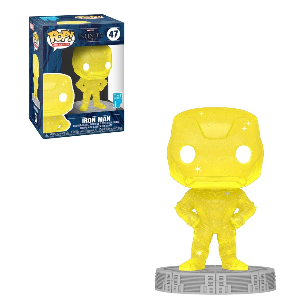 Marvel Infinity Saga Artist Series Iron Man Funko Pop! Vinyl Image 1