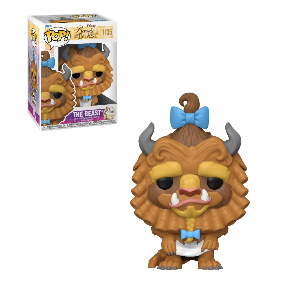Disney Beauty And The Beast Beast With Curls Funko Pop! Vinyl Image 1
