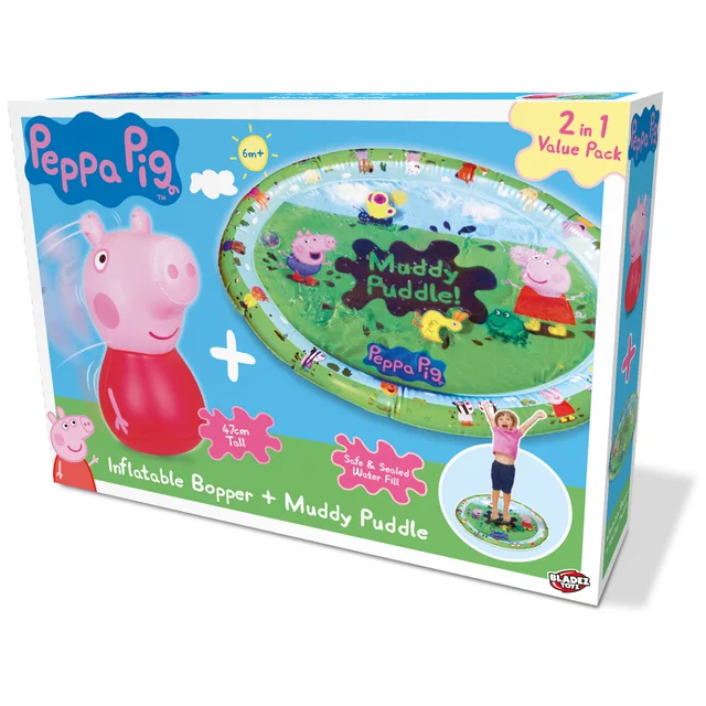 Peppa Pig TWIN Pack Puddle and Bopper