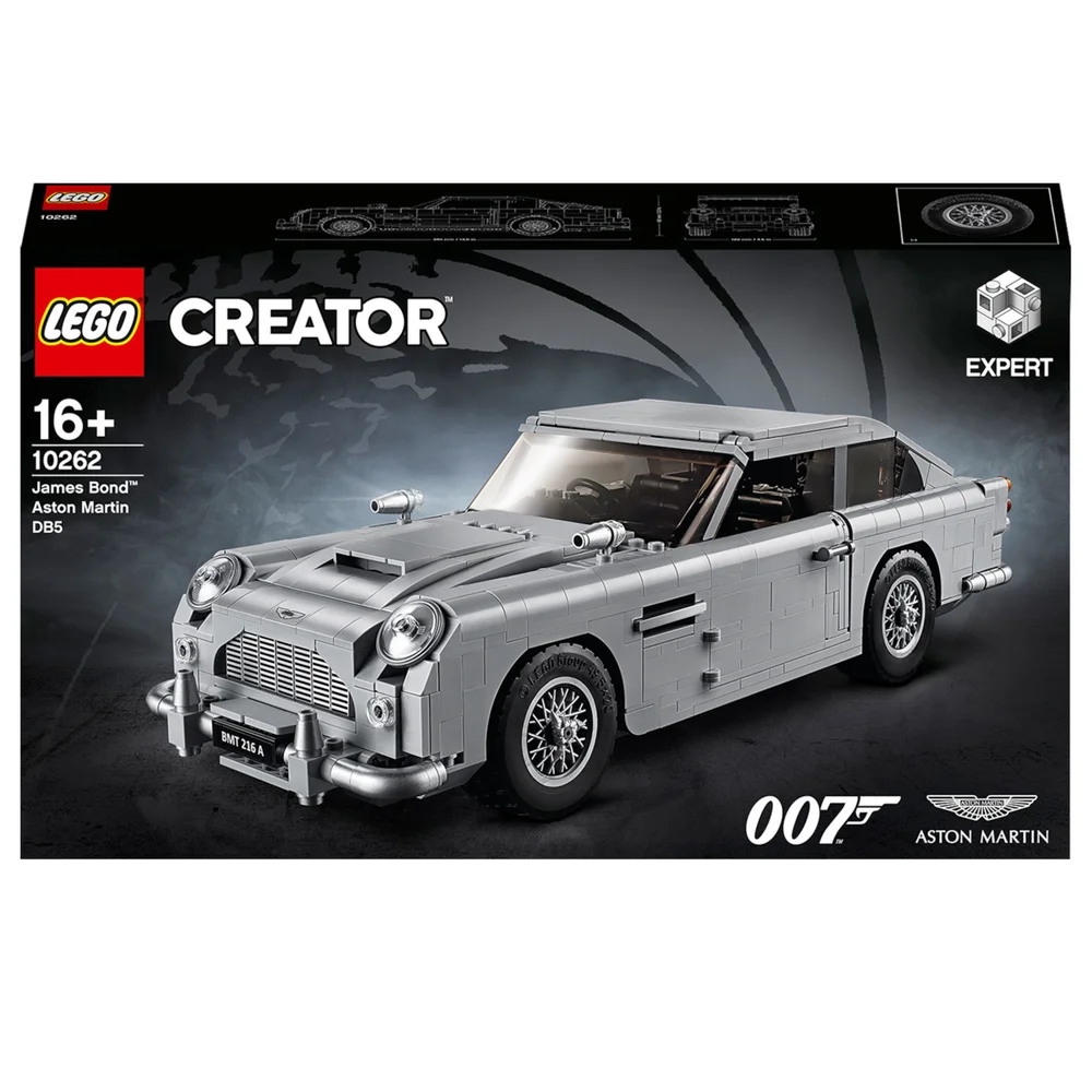 LEGO Creator Expert James Bond Aston Martin DB5 Collectible Sports Car Model (10262) Image 1