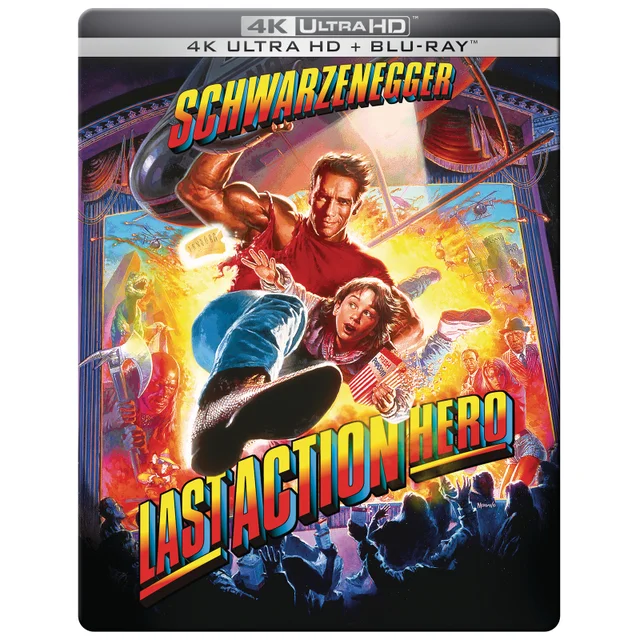 Last Action Hero - 4K Ultra HD Zavvi Exclusive Steelbook (Includes 2D Blu-ray)