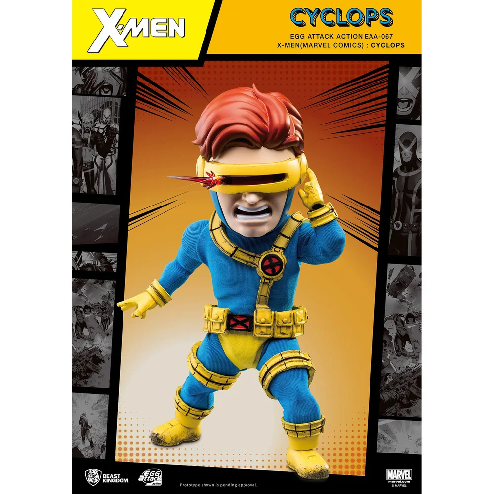 Beast Kingdom Marvel Egg Attack Action Figure Cyclops 17 cm Image 1