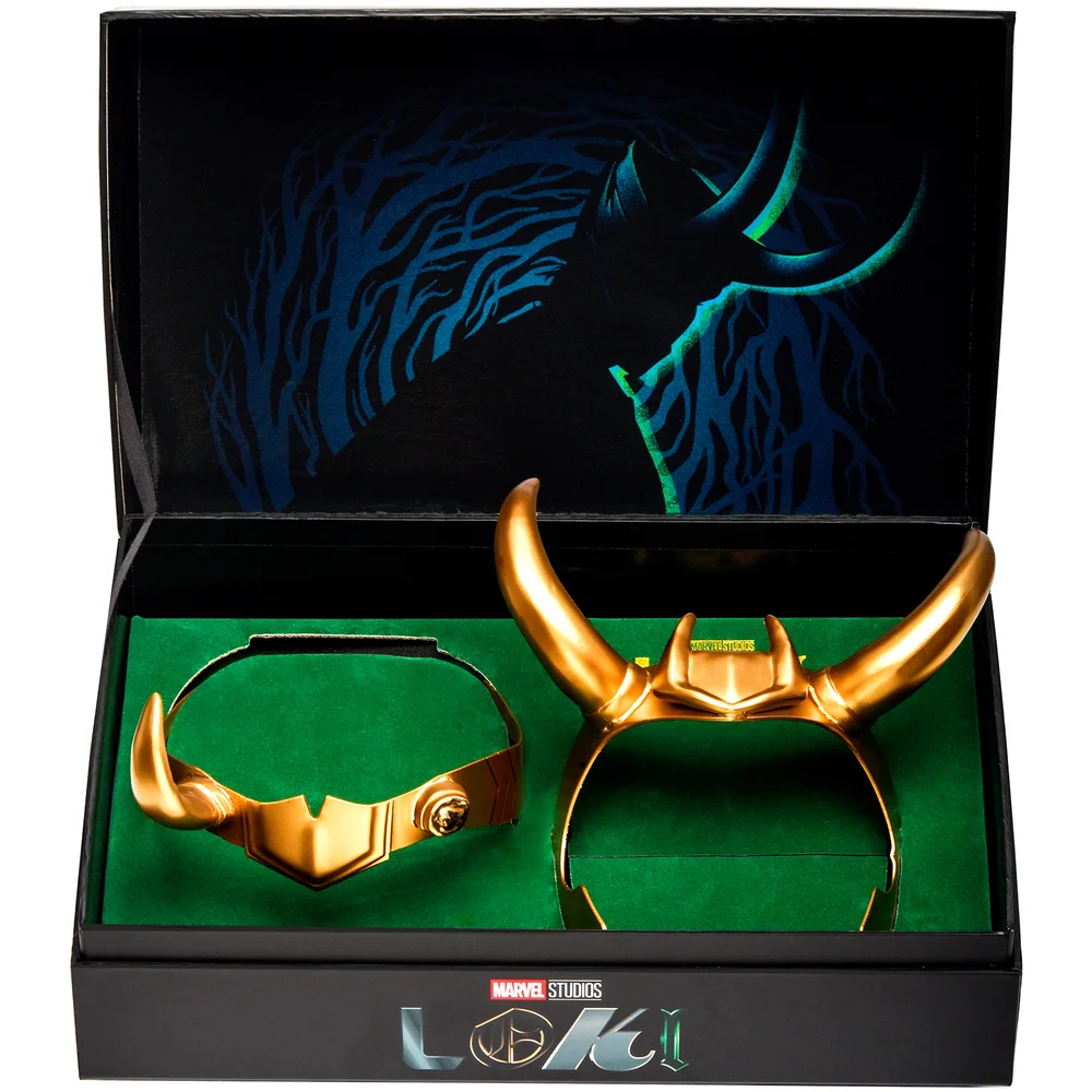 Marvel's Loki and Sylvie Helmet Replica Set - Zavvi UK and EU Exclusive Image 1