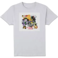 DC Batman Collage Men's T-Shirt - White - undefined undefined