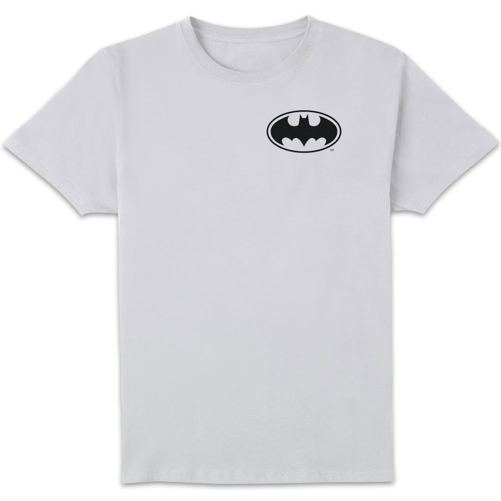 DC Batman Pocket Logo Men's T-Shirt - White - S Image 1