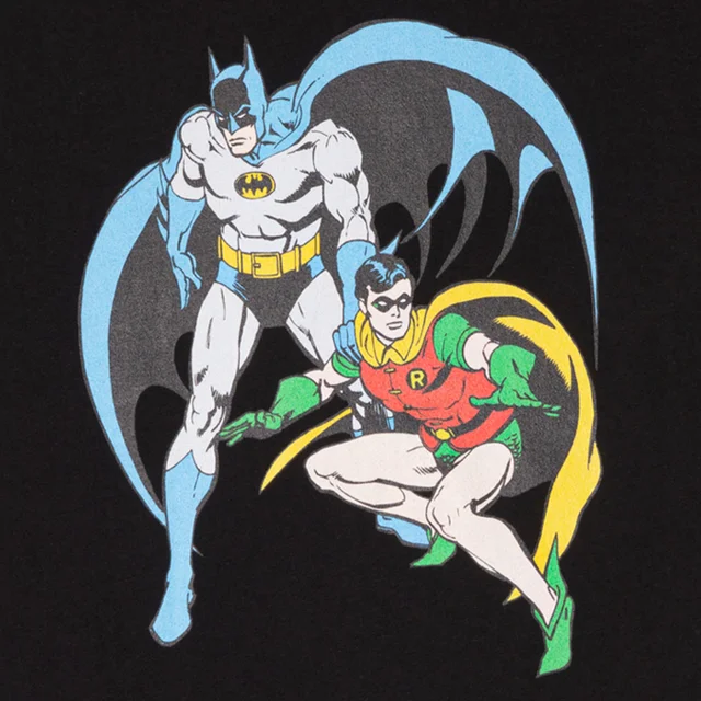 DC Batman & Robin Kids' T-Shirt - Black