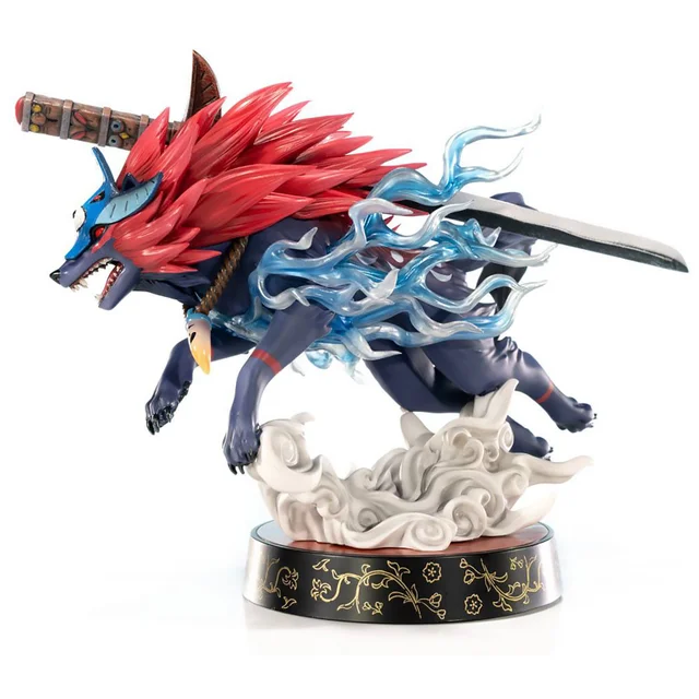 First 4 Figures Okami Oki Wolf Form PVC Statue (22cm)