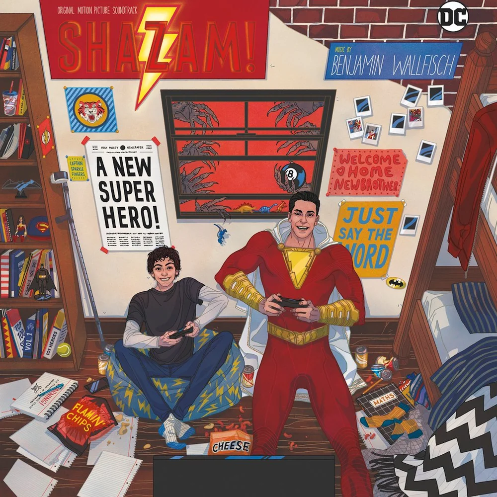 Mondo SHAZAM! Original Motion Picture Soundtrack Vinyl 2LP Image 1