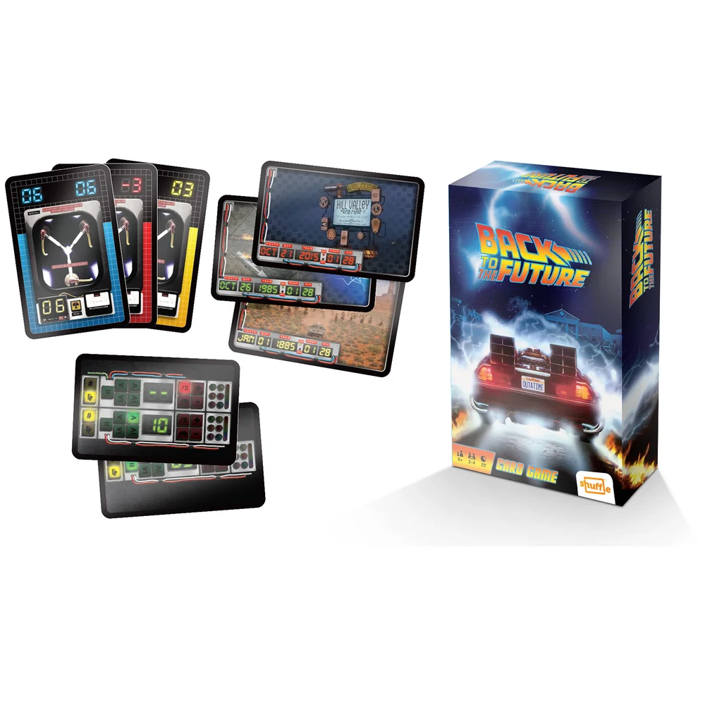 Back to the Future - Retro Card Game Image 1
