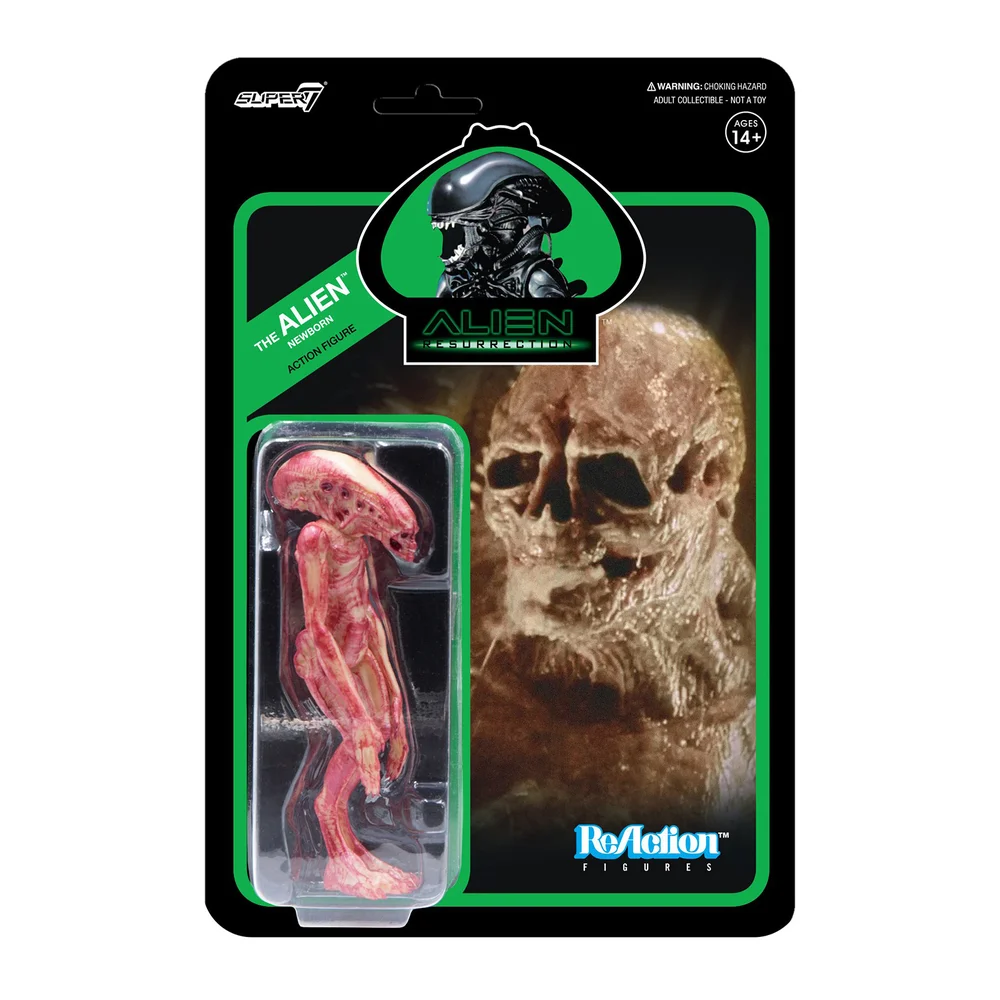 Super7 Alien Resurrection ReAction Figure - Newborn Image 1