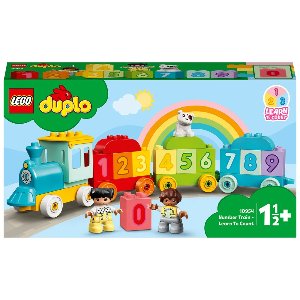 LEGO DUPLO Number Train - Learn To Count Toy for Toddlers (10954) Image 1