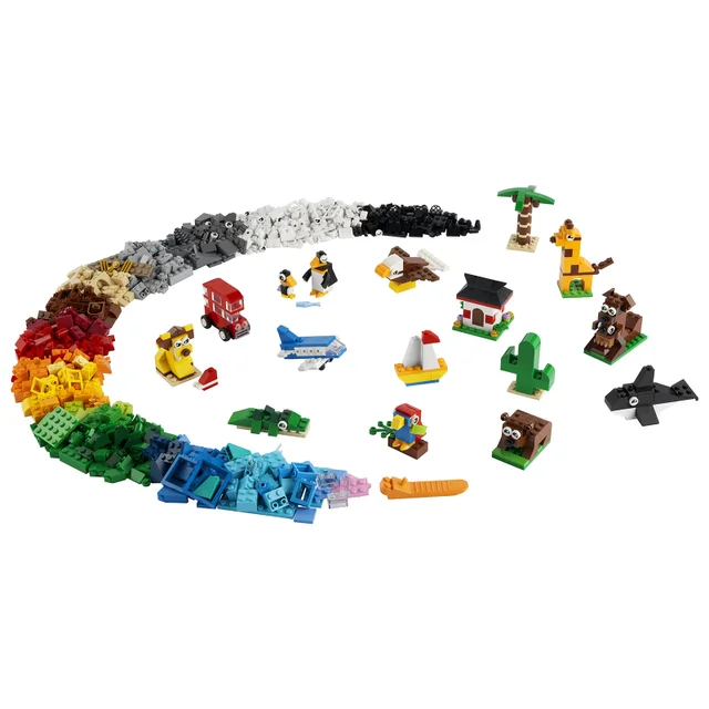 LEGO Classic: Around the World Building Bricks Set (11015)