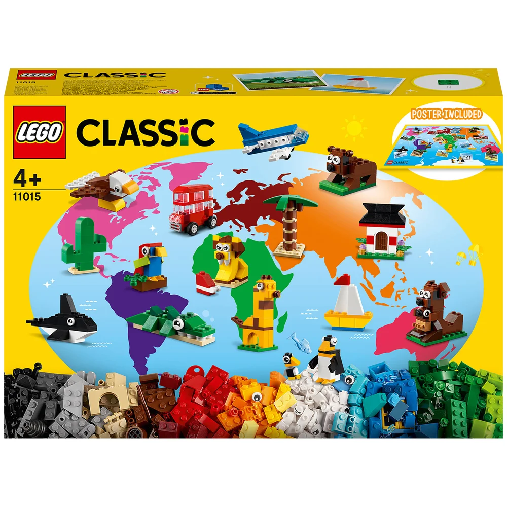 LEGO Classic: Around the World Building Bricks Set (11015) Image 1