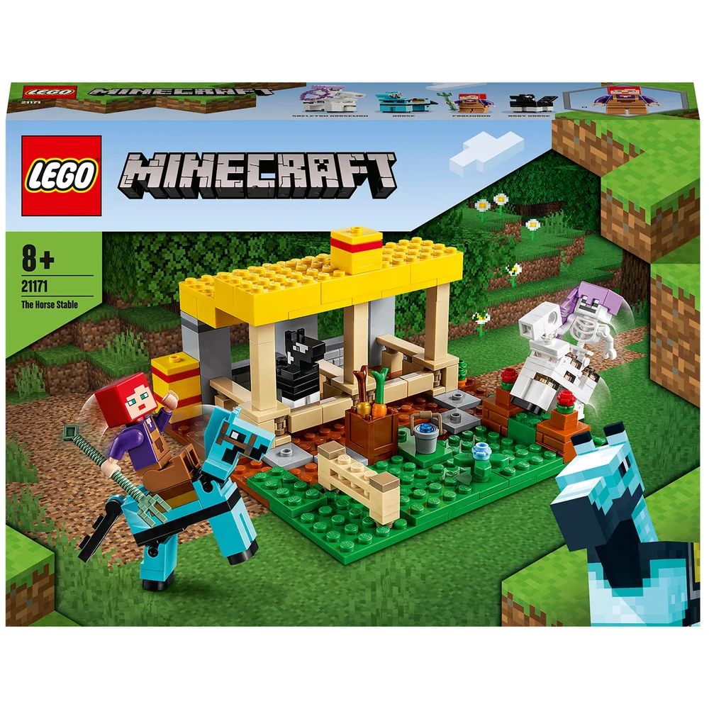 LEGO Minecraft: The Horse Stable Farm Toy with Figures (21171) Image 1