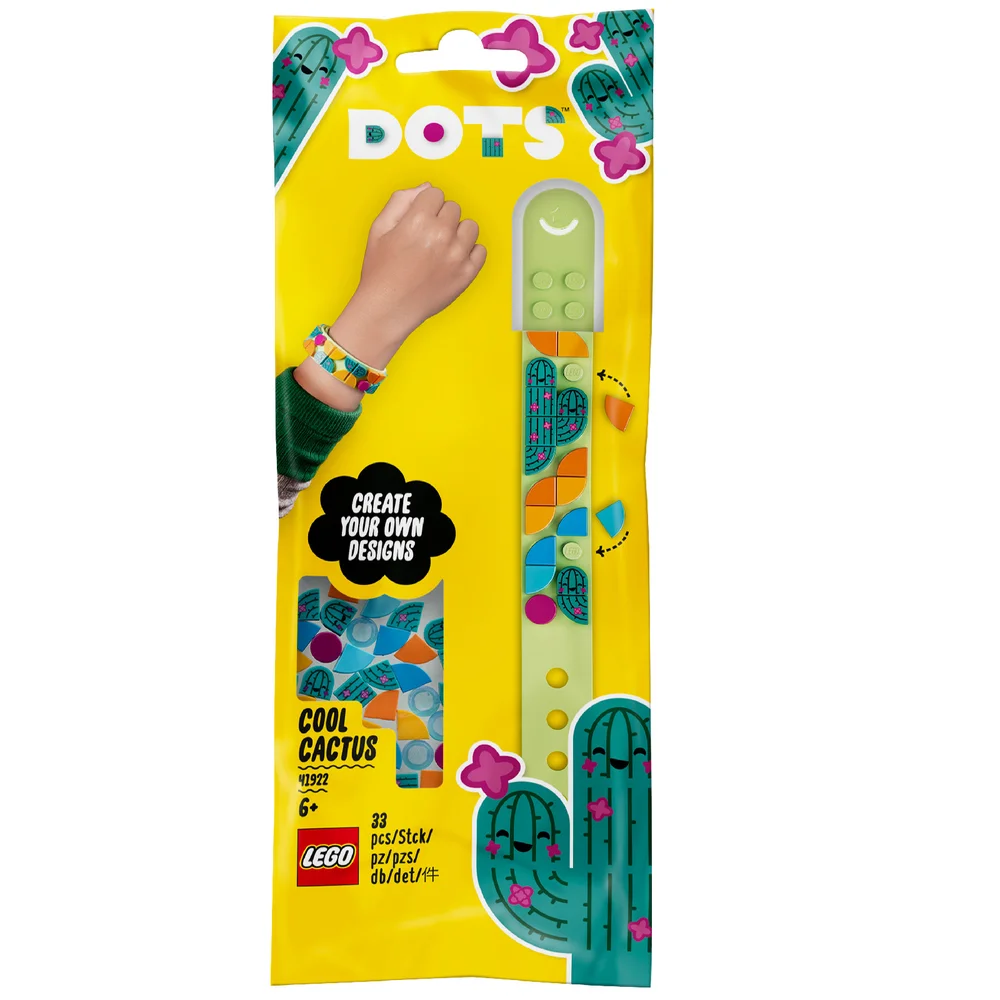 LEGO Dots Cool Cactus Bracelet Set (41922) Image 1