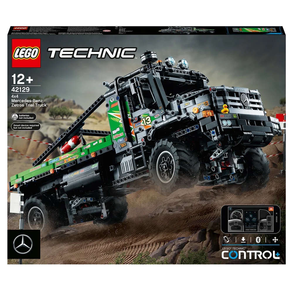 LEGO Technic: 4x4 Mercedes-Benz Zetros Trial Truck Toy (42129) Image 1