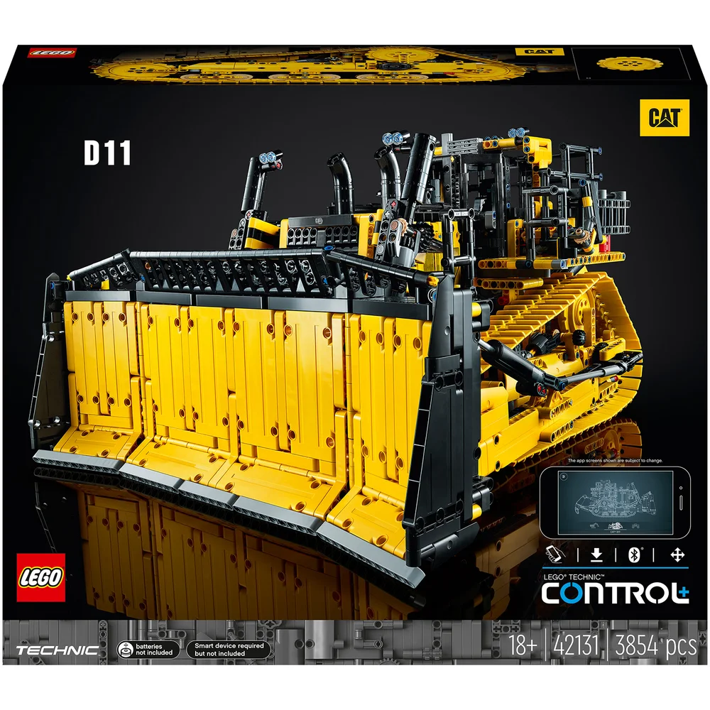 LEGO Technic: App-Controlled Cat D11 Bulldozer Set (42131) Image 1