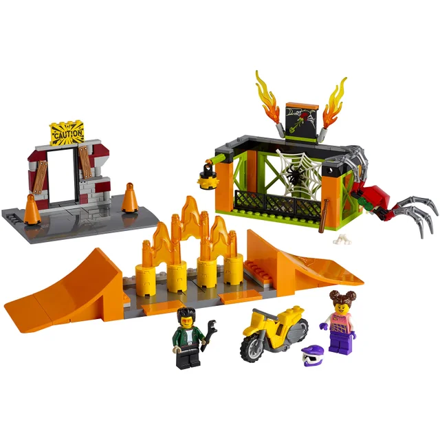 LEGO City: Stuntz Stunt Park Show Set with Toy Motorbike (60293)