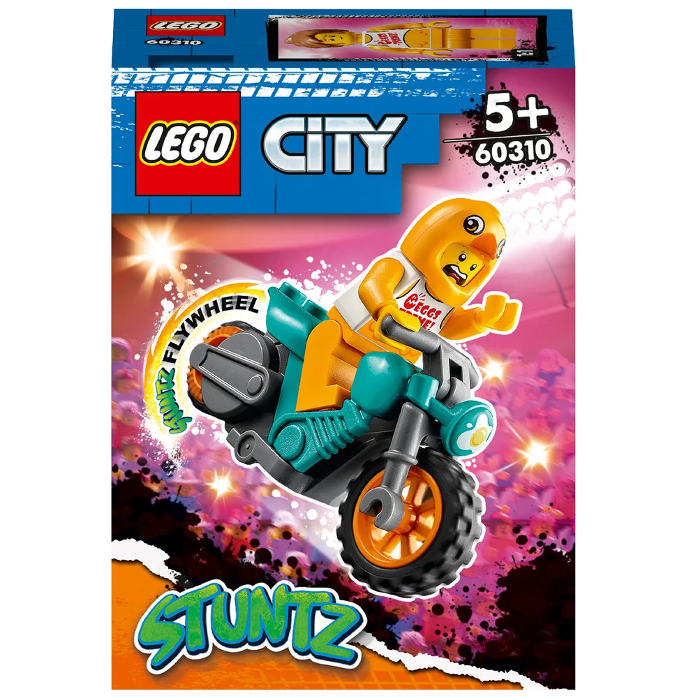 LEGO City: Stuntz Chicken Stunt Bike Show Toy Motorbike (60310) Image 1
