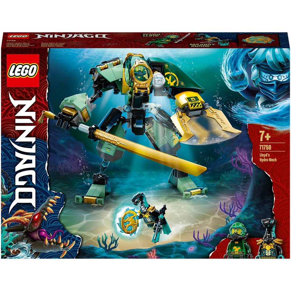 LEGO NINJAGO: Lloyd’s Hydro Mech Action Figure Set (71750) Image 1
