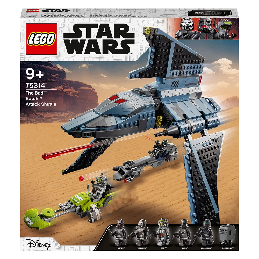 LEGO Star Wars: The Bad Batch Attack Shuttle Set (75314) Image 1
