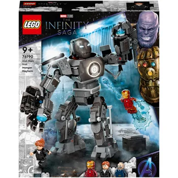 LEGO Marvel Iron Man: Iron Monger Mayhem Building Toy (76190)