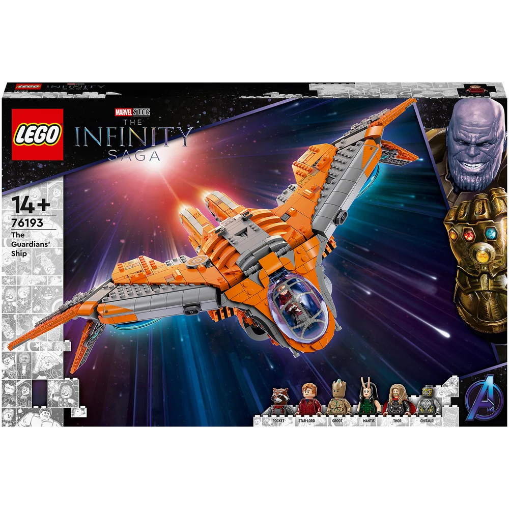 LEGO Marvel The Guardians of the Galaxy Ship Set (76193) Image 1