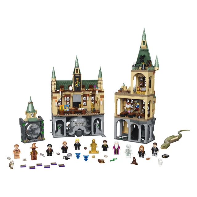 LEGO Harry Potter Great Hall & Chamber of Secrets Building Set (76389)