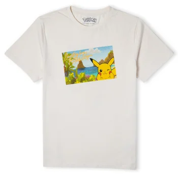 Pokémon Pikachu Exploring The Alola Region Unisex T-Shirt - Cream