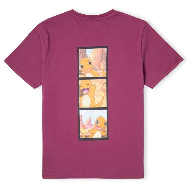 Pokémon Charmander's Desert Adventure Unisex T-Shirt - Burgundy