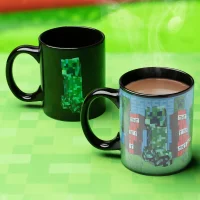 Minecraft Creeper Heat Change Mug