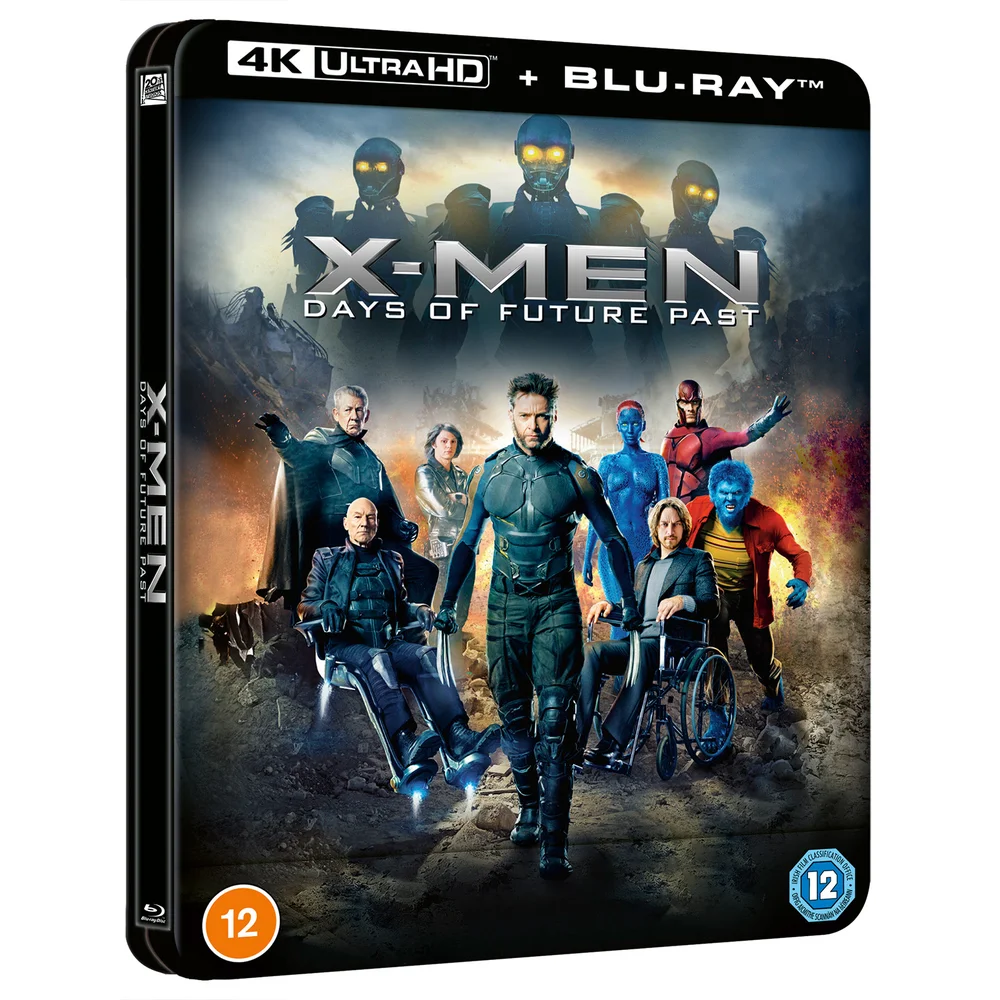 Marvel's X-Men: Days of Future Past - Zavvi Exclusive 4K Ultra HD Lenticular Steelbook (Includes Blu-ray) Image 1