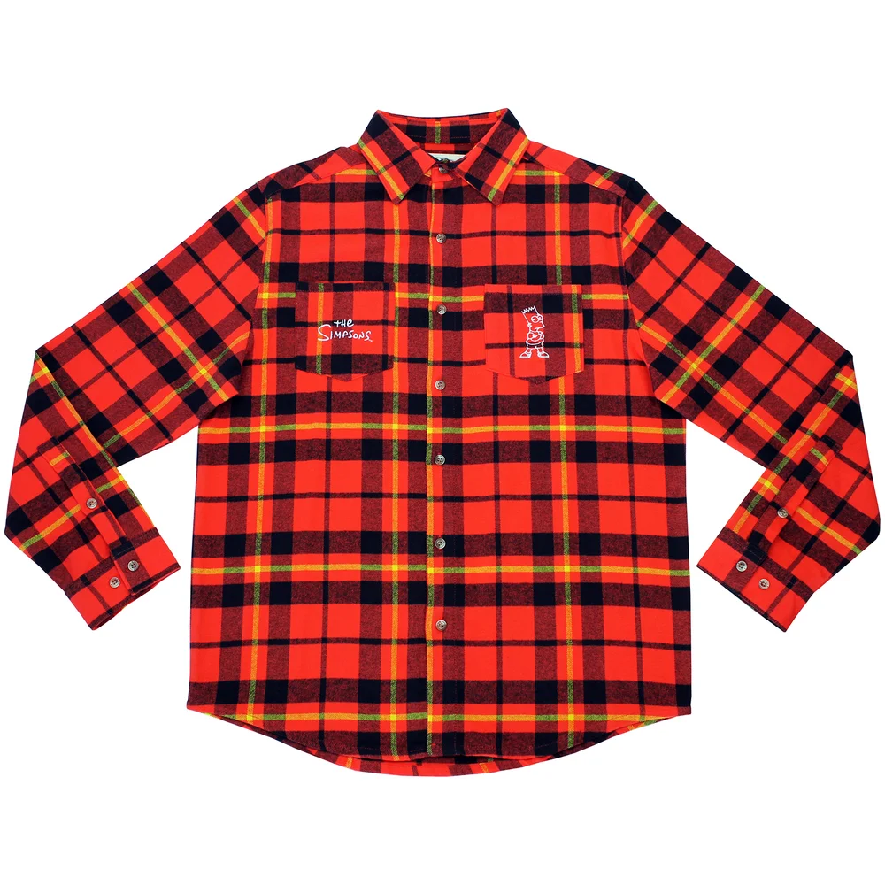 Cakeworthy x The Simpsons - Bart Simpson Flannel Shirt - S Image 1