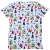 Cakeworthy x The Simpsons - Treehouse Of Horror- AOP T-Shirt - undefined undefined